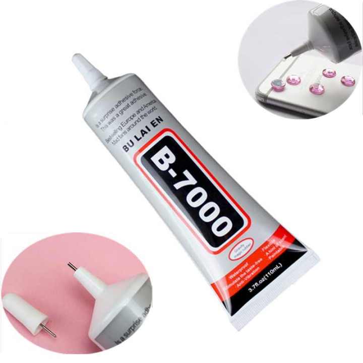 6pcs B7000 3ml Mobile Phone Touch Screen Super Glue B-7000 Adhesive  Telephone DIY Glue Repair Point Diamond Jewelry Glass Glue