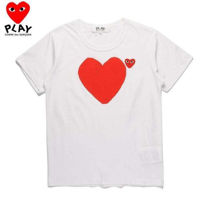 PLAY Official Store COMME Des Garcons CDG Play Women T Shirt Men T