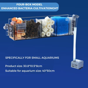 YEE small aquarium filter three-in-one top filter water purification circulation bacteria cultivation