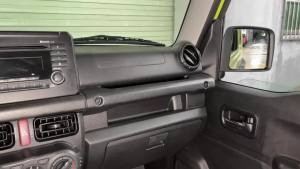 HH8 Car Copilot Handle Protector Cover for Suzuki Jimny JB74 2019 2020 2021 2022 2023 2024 2025 Passenger Handle Cover Accessories 4M2T8