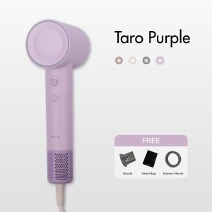Yoole S High-speed Hair Dryer (Taro Purple) ไดร์เป่าผม ยูเลอร์ รุ่นเอส ไดร์เป่าผมความเร็วสูง มีไอออนลบ เป่าผมแห้งเร็ว