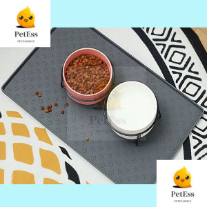 Waterproof Pet Feeding Mat For Dog Cat Silicone Pet Food Pad Pet Bowl Drinking Mat Dog Feeding Placemat