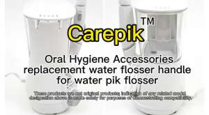 Oral Hygiene Accessories Replacement Hose and Handle Parts Compatible with Waterpik Water flosser WP-100 WP-300 WP-660 WP-900 Pack of 1 Handle Hose