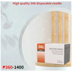 High quality  ultra-small needle aseptic packaging 34G 1.5mm 2.5mm 4mm