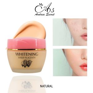 Andrea Secret Foundation Cream Sheep Placenta Whitening Anti-oxidation Beauty Make Up 78g AN023