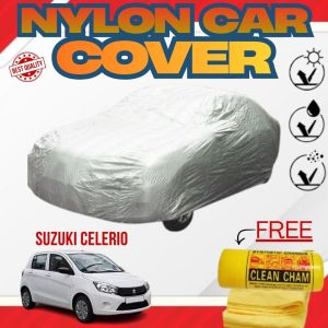 TFG SUZUKI CELERIO Waterproof Nylon Car Cover For Hatchback Car Protection With Chamois Towel