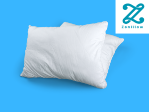 Zenillow หมอนหนุน สปันบอนด์ สีขาว ขนาดมาตราฐาน  18x26.5 นิ้ว (2ใบ)  ราคาพิเศษEarly Bird