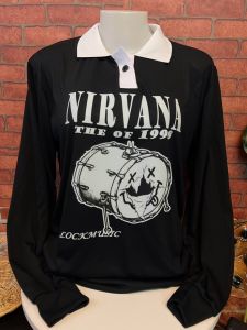 เสื้อโปโลแขนยาว คอปก ทรงหลวมใส่ได้ทุกโอกาส