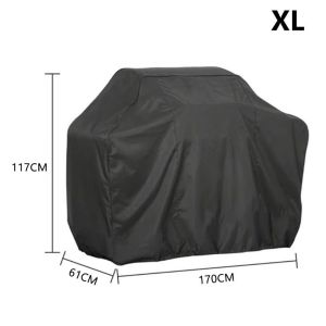 GEEBON BBQ Cover Outdoor Dust Waterproof Weber Heavy Duty Grill Cover Barbecue  Shield