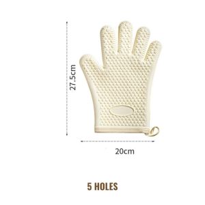 HomeAce Baking Oven Gloves Non Slip Cooking Pot Holder Heat Resistant Silicone Kitchen Essential