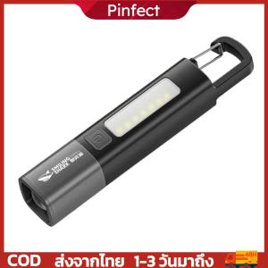 🔥พร้อมส่ง🔥 Smiling SHARK ไฟฉาย LED ใหม่ ไฟฉายแบบชาร์จไฟได้ ไฟฉายอเนกประสงค์ เล็ก สว่างมาก ชาร์จใหม่ได้ กันน้ำ เหมาะสำหรับตั้งแคมป์