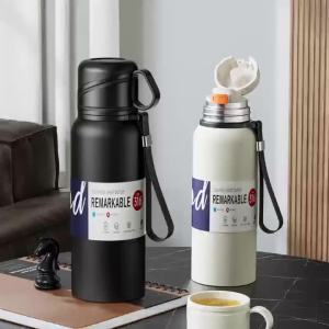 2L Stainless Steel Thermos Bottle Tumbler Large Capacity Thermal Water Bottle Cold and Hot Thermo Cup Vacuum Flask Insulated2026