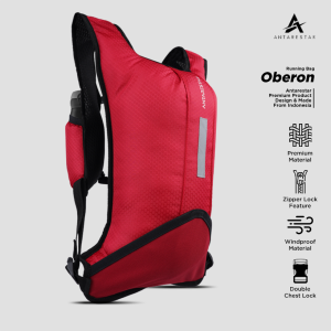Trail Running Vest ANTARESTAR Tas Sepeda Oberon Pria Wanita Trail Vest Running Maraton Nyaman dan Aman