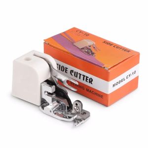 Overlock Sewing Machine Side Trimmer Presser DIY Press Foot for All Low Shaank Sewing Machine Attachment Replacement
