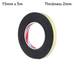 MINIFELE 262 1pcs Kitchen Bathroom Waterproof Weather Stripping Window Door Single Sided Adhesive Seal Strip Rubber Strip Tape Foam Sponge