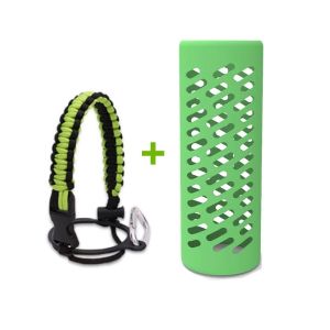 REEOPEE Silicone Flask Sleeve with Anti-Slip Base and Protective Boot for Tumbler Bottles - 2pcs Set