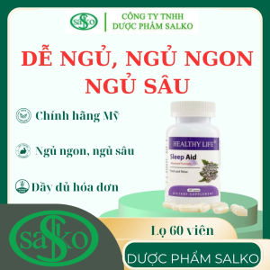 Viên uống Ngủ ngon Sleep Aid (nhập khẩu Mỹ) viên uống ngừa mất ngủ giúp ngủ sâu giấc dễ ngủ.
