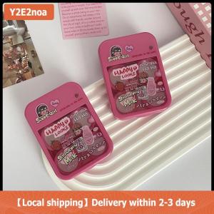 【Local shipping】 Cute Mini Contact Lenses Case Kit For Girls Travel Portable Contact Lens Box Contact Lens Storage Container