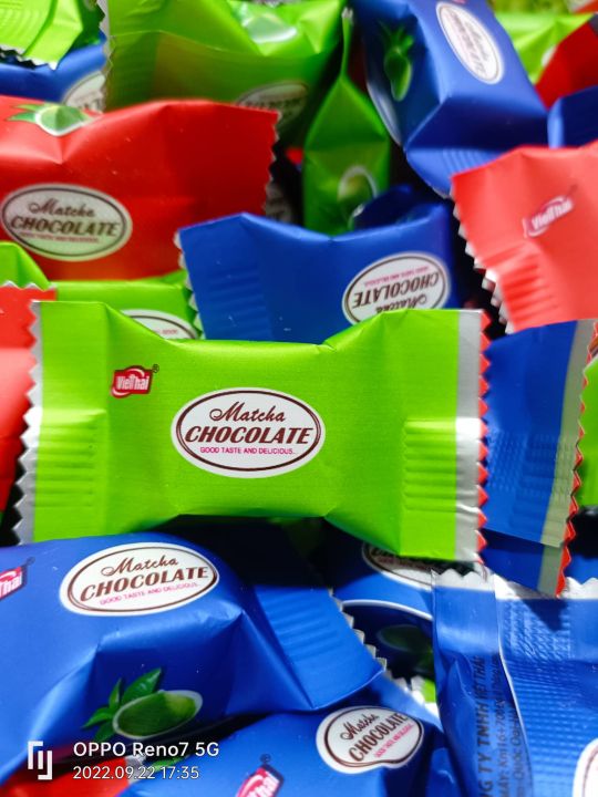 [ Siêu phẩm ] Combo 300g kẹo Socola Matcha / Socola trà xanh Việt Thái ...