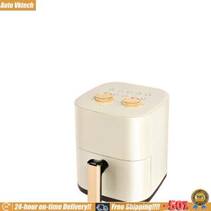 [Auto Vktech] Square Airfryer Oven with 360  Hot Air Circulation Intelligent Automatic Air Fryer Timer and Auto Shut-off Ideal for Small Spaces