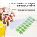 14 Holes Silicone Ice Cube Maker Tray Baby Food Maker Mold Tray Container with Lid Bekas Pembuat Ais Batu 硅胶冰格. 