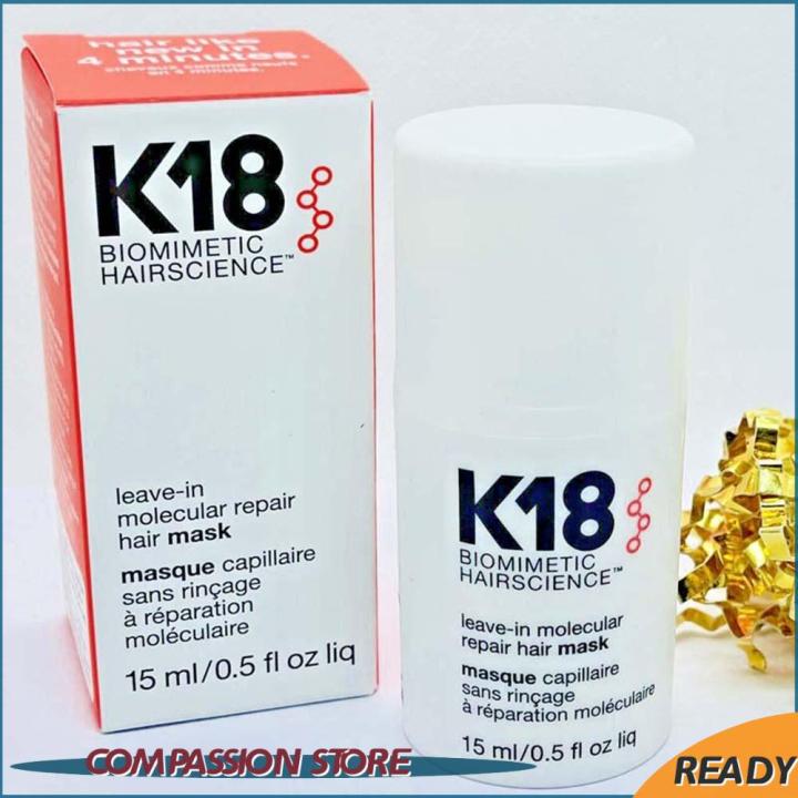 K18 Biomimetic Hairscience Leave In Molecular Repair Hair Mask Bond