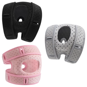 Patella Tendon Knee Strap Breathable Adjustable Patella Knee Support for Men Women Basketball Baseball Soccer Hiking