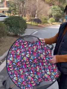 Infant Strollers Sunshade Canopy Sun Protections Baby Pram Cart Awning for Parents Park Walking and Shopping Trip