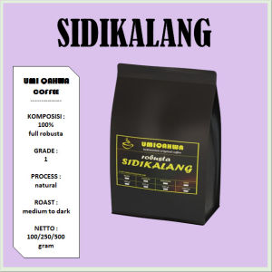 Kopi SIDIKALANG Robusta 100/250/500 Gram Kopi Murni Asli