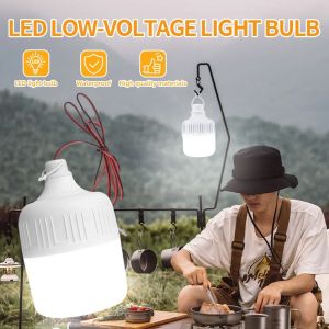 LED Bulb 12V Clip Line Light Bulb 7W 40W High Brightness for Camping Bulb Night Market Lighting
