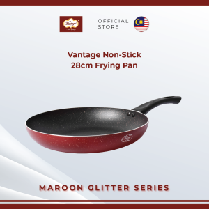 Vantage Non-Stick 28cm Frying Pan (2.5L/ H:5.0cm)(Maroon Glitter Series)