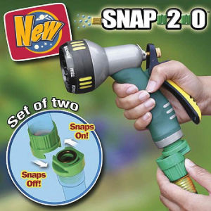 Garden Hose Connectors Adapter Quick Connect Release Water Pipe Irrigation System / Penyambung Paip