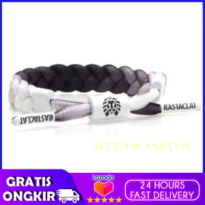 COD RASTACLAT GELANG BRACELET PRIA - GELANG SPORT HITAM MERAH