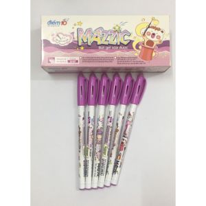 Hộp 20 cây Bút Gel Xóa Được Mazzic TP-GELE01 (Mực Tím)