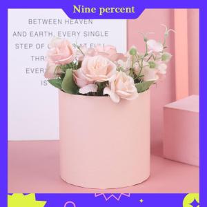 Nine percent 1 PC Vòng hoa hộp giấy giữ xô Quà Tặng Bao bì hộp bên Hộp quà tặng