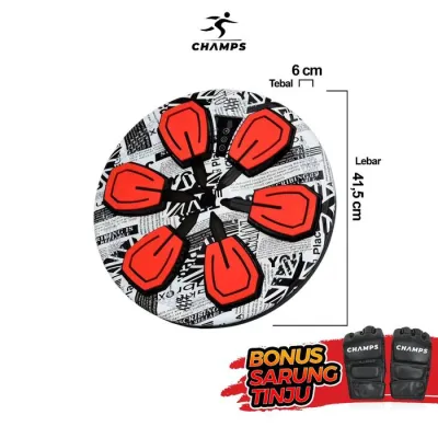 CHAMPS Boxing Music Machine Electric Board Papan Tinju Wall Mounted Boxing Musical Elektrik Alat