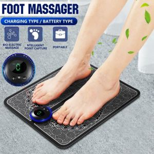 NL- Pijat Kaki EMS Pad Mat Original / EMS Foot Massager 2 TYPE USB n Baterai