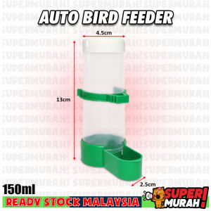 Automatic Bird Feeder Drinking Cups Bird Cage Hanging Feeders Drinking Bottle Thickened Bekas Air Bekas Makanan Burung