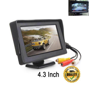 มอนิเตอร์รถยนต์ 5 นิ้ว TFT LCD 5 นิ้ว HD ดิจิทัล 16:9 หน้าจอ 800*480 อินพุตวิดีโอ 2 ทาง สําหรับกล้องมองหลัง DVD VCD