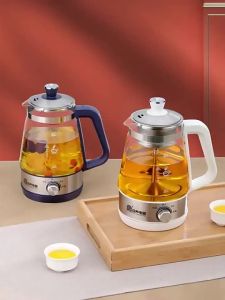 LZD  Ronshen Tea Cooker Small Black Tea Puer Automatic Steam Glass Health Pot Thermal Kettle Electric Kettle Kettle