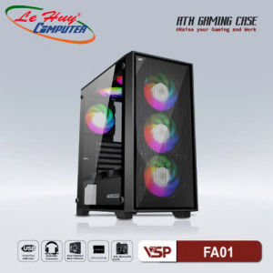 VỎ CASE MÁY TÍNH VSP GAMING FA01 Full ATX - (Chuyên Main Dual CPU)