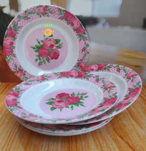 PIRING MELAMIN MURAH /PIRING MAKAN MELAMIN 6PCS PROMO GRATIS ONGKIR BAYAR DI TEMPAT/COD