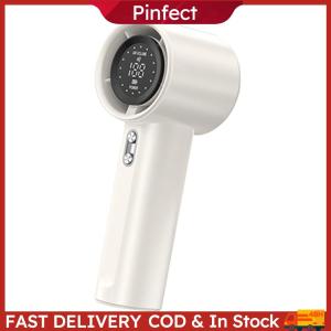 High Speed Fan LED Display Handheld Turbo Fan USB Rechargeable Electric Cooling Fan Mini Personal Fan for Home Office