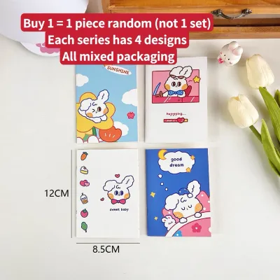 Superfactory Cute Mini A5 Notebook - 40 Sheets Kawaii Diary for Kids & Students