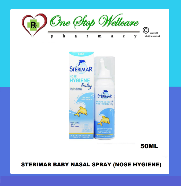 STERIMAR BABY NASAL SPRAY 50ML (EXP:02/2027) | Lazada