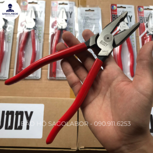 Kìm Kềm Kiềm điện BUDDY đa chức năng 225MM A0023 9 INCH cắt cáp dành cho thợ điện lực