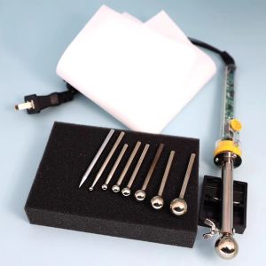 btnx DIY Fabric Flower Making Tools Set 220V 200-450 ℃ Adjustable Temperature Soldering Iron 8 Pieces Stainless Steel Tips Q3P9R