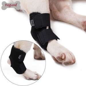 PURETEN Neoprene Pet Knee Pads Breathable Black Dog Leg Support Durable Care Tools Dog Protector Cover Pet Supplies