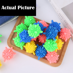 10pcs Laundry Ball Reusable Decontamination to Prevent Clothes From Entangled Washing Machine Magic Solid Laundry Ball