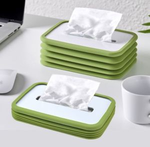 Creative Silicone Elastic Tissue Box Living Room Coffee Table Desktop